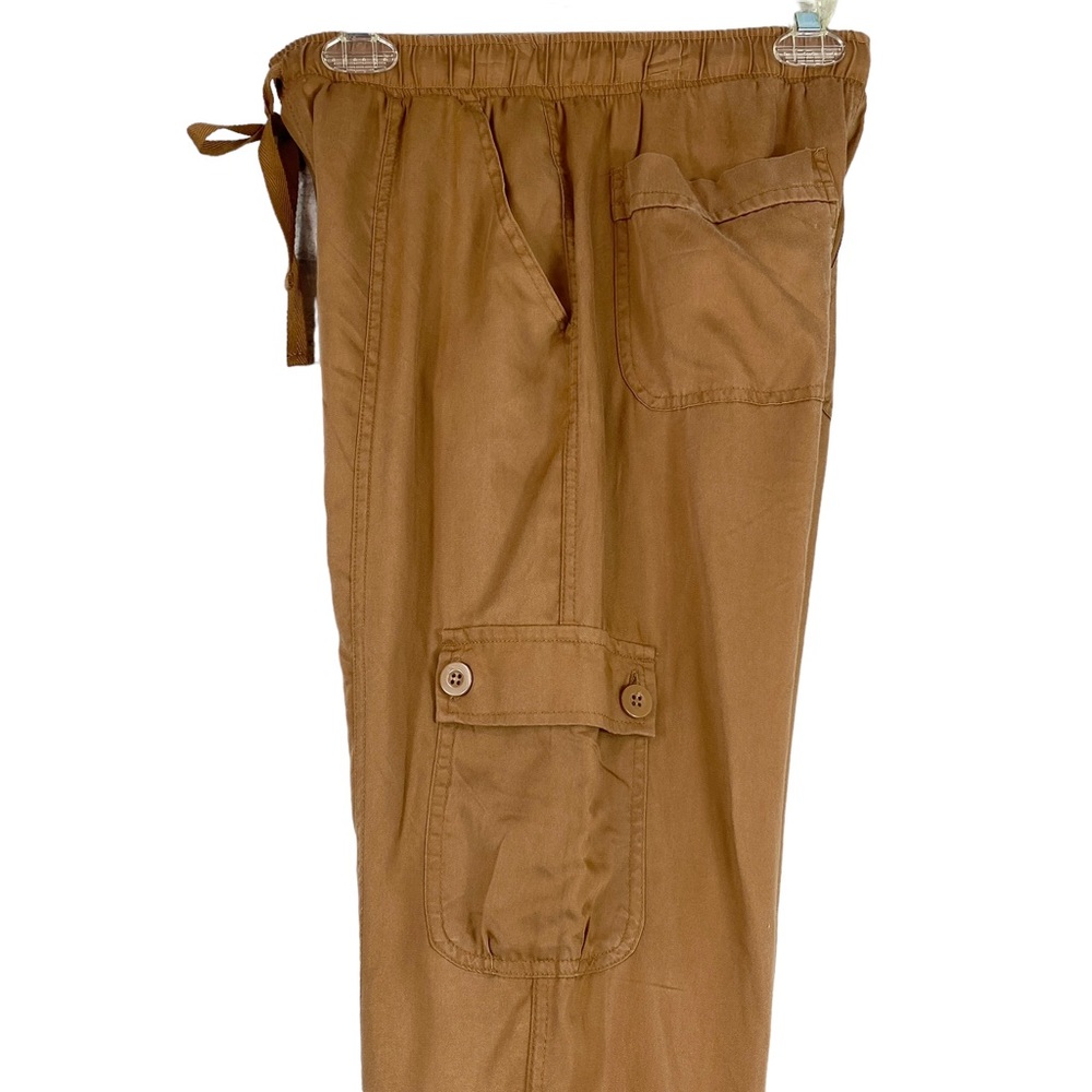 Velvet Heart Cargo Joggers  Rust  Elastic Waist and Hem  Small - Picture 12 of 13